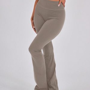 MUSERA High Waisted Sculpt Flare Sports Leggings Only
